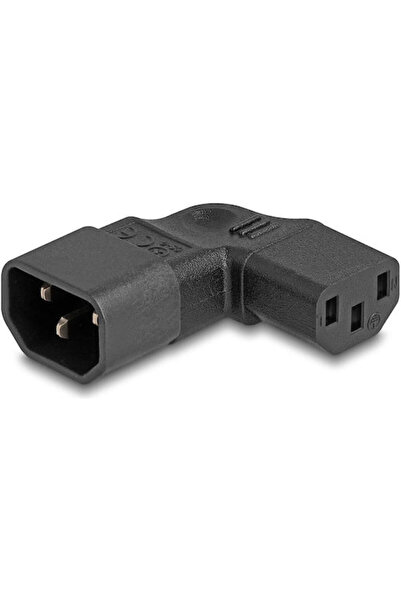 DELOCK Αντάπτορας Ρεύματος IEC 60320 C14 σε C13 Αρσενικό-Θηλυκό Κωδικός: 80474