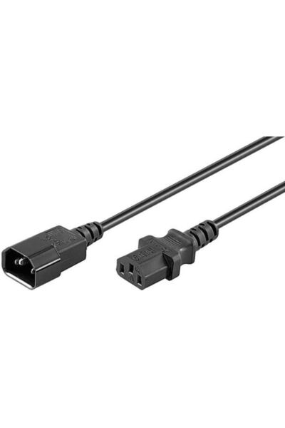 MicroConnect Καλώδιο τροφοδοσίας C13-C14 1.2μ Μαύρο Καλώδιο επέκτασης 10Α/250...