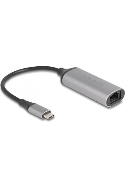 DELOCK 81570 Προσαρμογέας δικτύου USB-C με ενσύρματη σύνδεση Ethernet