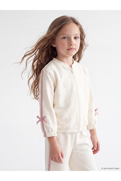 LC Waikiki Timeless Clothing & Timeless Choices Zero Roba Collar Girls' Zippe...