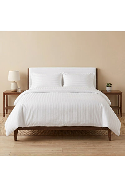 Oasis Cotton King Double Bedspread Set Hotel Quilt 5 Piece Set with Duvet Filler