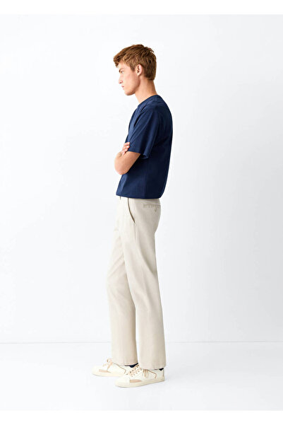 Mango Teen Pamuklu chino pantolon