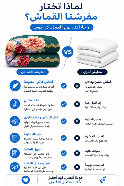 Soft Touch زهرة ملكية |   مقاس فردي 160x245 سم |   طقم لحاف مطبوع مع ملاءة سرير مسطحة وأغطية وسائد
