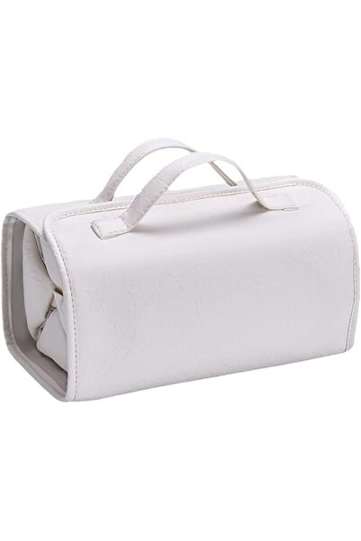 Yelajoy Travel Toiletry Bag (White) - 4-in-1 Detachable Clear Multi-Compartme...