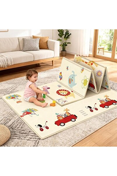 Vinnatsu Baby Play Mat for Floor, 0.6 in Thick Baby Play Mat for Playpen, Saf...