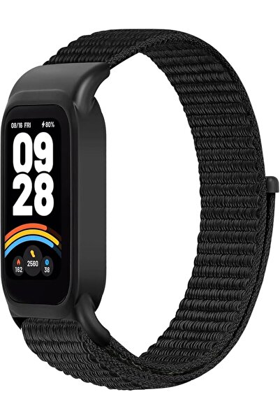 GENERAL Nylon Strap Compatible with Xiaomi Smart Band 9 Active/Redmi Band 3, ...