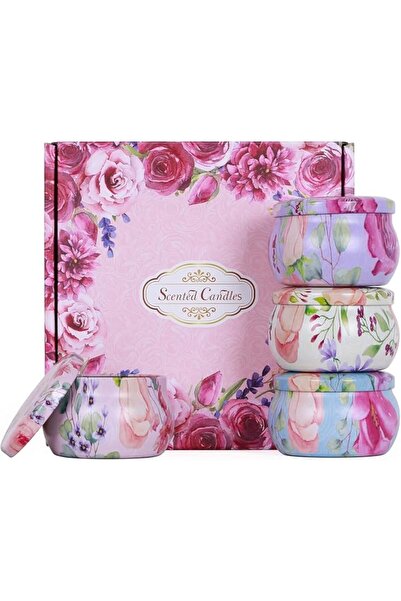 Bukela Scented Candles Gift Set for Women, 4 Pack Aromatherapy Candles with E...