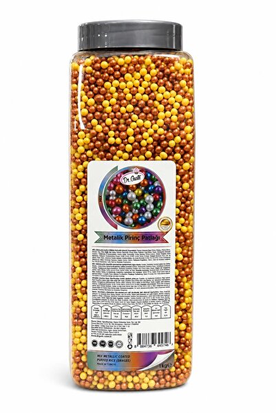 Dr. Gusto Karışık Renkli Pirinç Patlağı 1 Kg