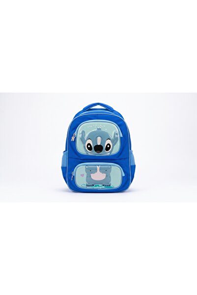 ONMART Blue Buddy 3D Molded Kids Backpack