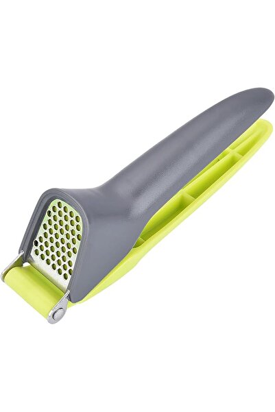Yelajoy Garlic Press Mincer, 7 Inch Stainless Steel & Plastic Garlic Crusher ...