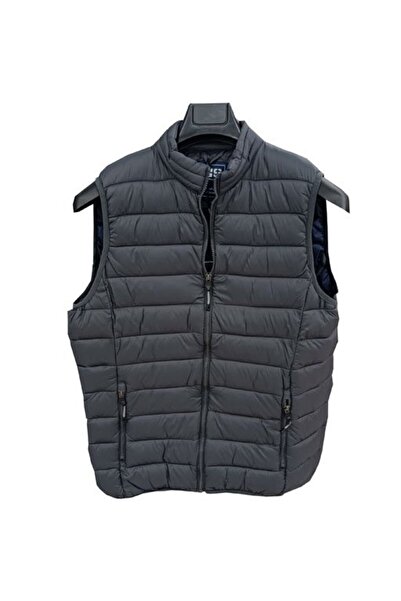 NORTHSTAR Γιλέκο North Star SLIM FIT Καπιτονέ Μοντέρνο σε μπλε χρώμα