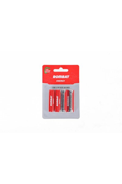 Rombat Μπαταρίες AA LR6 12 Blisterex 4 τεμάχια