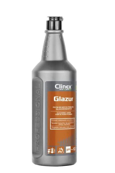 Clinex Glazur, 1 Litru, Detergent Pentru Suprafete Glazurate (Gresie, Faianta)