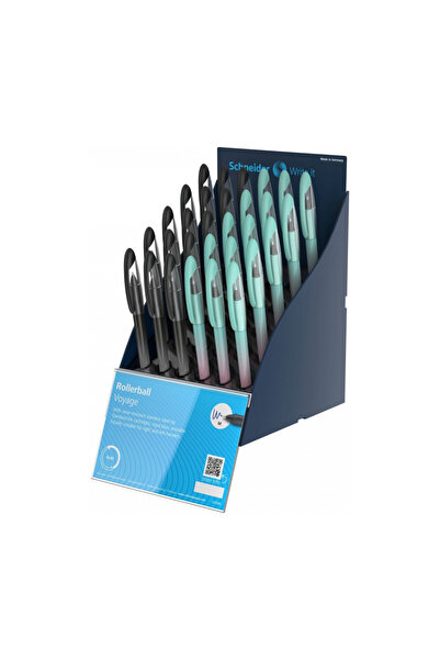 SCHNEIDER Sis Display Voyage, 30 Rollere Cu Cartus - Asortate, Albastru