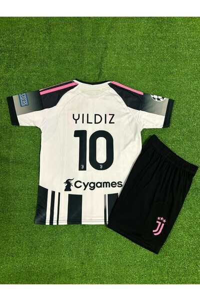 Juventuss 2025-26 Yeni Sezon Kenan Yıldız İç Saha Çocuk forması