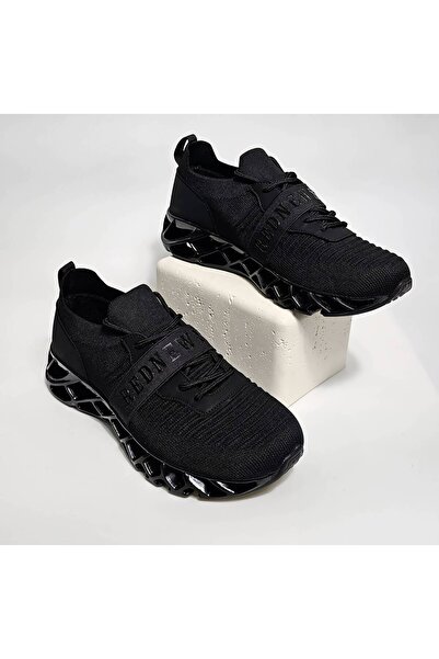 1way Black Fashion Design Sneakers