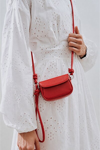 Paul Brand Mino Adjustable Knot Detail Strap Women's Mini Crossbody Bag with ...