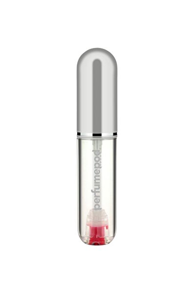 Travalo Парфюмен атомайзер за многократно пълнене Perfume Pod Pure, сребрист,...