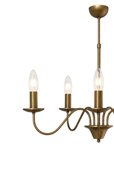 BSA LIGHTING VELA 4'LÜ ESKİTME MODERN AVİZE ( E14 DUYLU) KLASİK ŞIK AVİZE