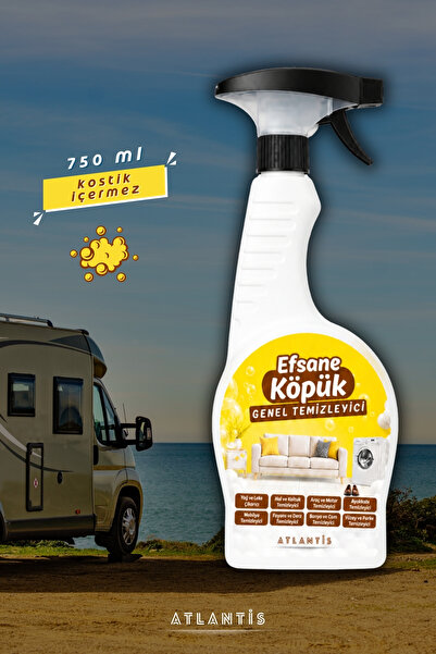 Köpük Karavan ve Tekne Genel Temizleyici Kimyasal