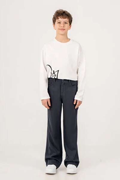 GİYİCEM TEKSTİL Dečaci Prane lanene pantalone Gradski stil 5503