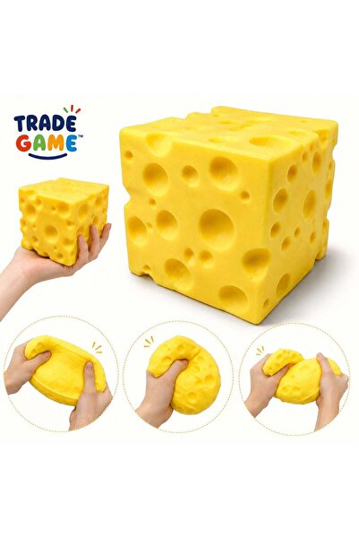Generic Cheese Squishy Stress Ball, Slow Rising Sensory Squeeze Fidget Toy fo...