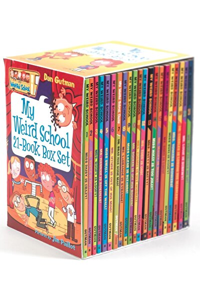 Harper Collins My Weird School 21-Book Box Set