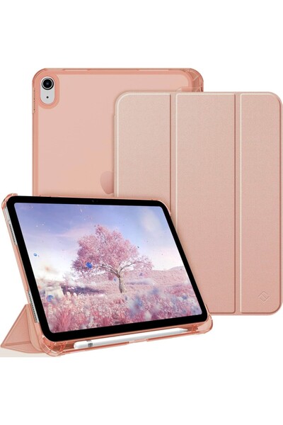 UnDePlus Apple iPad 11.Nesil A16 11inç/10.Nesil 10.9inç Kılıf Flip Cover Kale...
