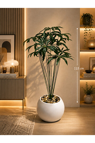 CENTRHOME 115 cm Long Bird Paper Tree with a Solid Base