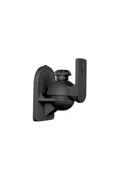 Techly Suporti Sateliti Audio, de perete, set 2 bucati, unghi reglabil, Negru...