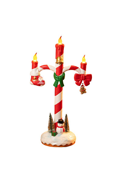 OtherMax Sfesnic LED decorativ de sărbători, cu lumini care pâlpâie – decoraț...