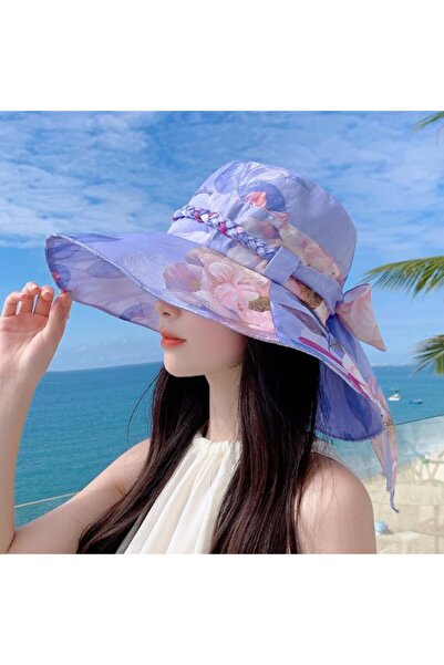 STARSTAR Women's Elegant Printed Hat - Sun Lightweight and Breathable Wide Br...