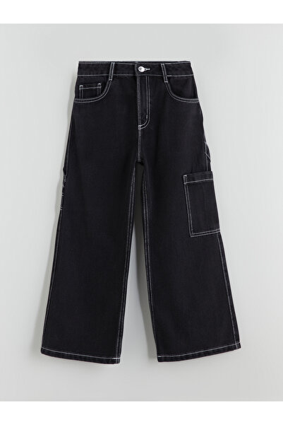 LC Waikiki Pantaloni cargo largi pentru fete