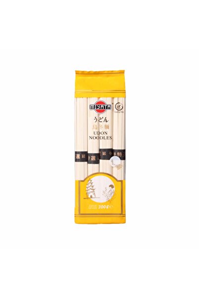 Miyata Paste Udon din grau 300g - Paste japoneze pentru wok, supe si retete a...