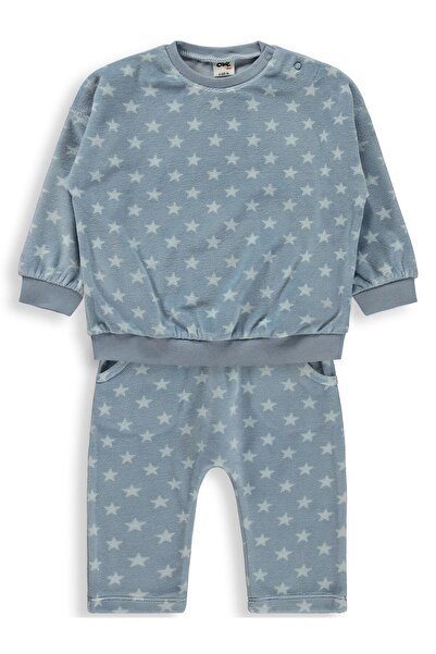 Civil Baby Star Empirme 6-18 Month Set - Blue
