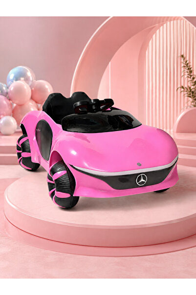 Genaric Children's Electric Car Eq with Remote Control Pink Color