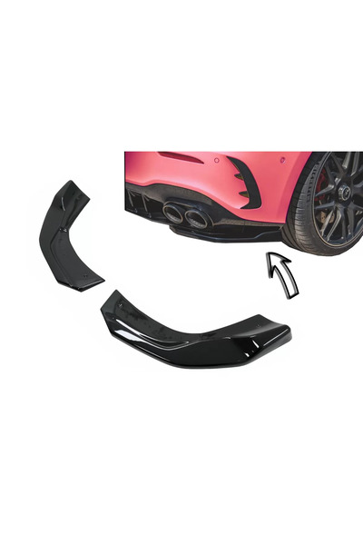 tuningset Πλευρικά πτερύγια διαχωρισμού πίσω προφυλακτήρα κατάλληλα για Merce...