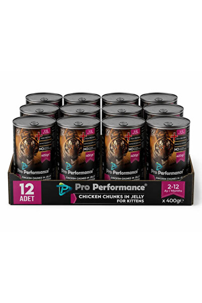 Pro Performance Properformance Yetişkin Kediler için Somonlu Pate 400 Gr*12