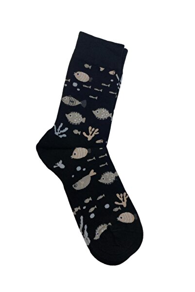 TMR Quality Comfortable Breathable Fish-Patterned Unisex Socks