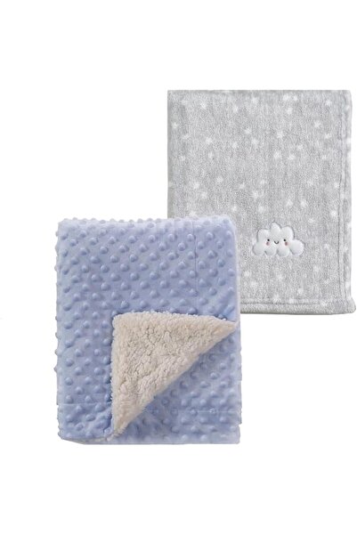CREVENT 76X102CM Cute Plush Cozy and Warm Fleece Baby Blanket for Girls Infan...