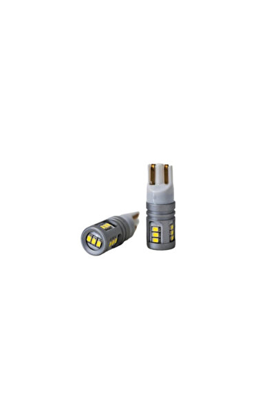 OEM Set Becuri LED Auto, Soclu T10, 15 SMD 2016, CANBUS, 900 Lumeni, 12V, 600...