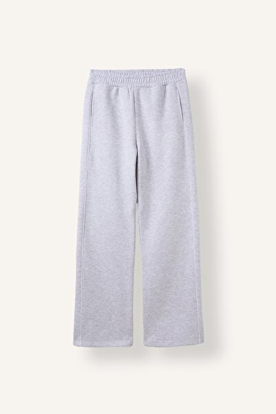 DeFacto Elastic Waist Straight Fit Thick Fabric Trousers I3314Ax26Wn