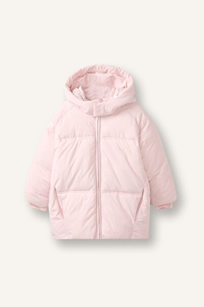 DeFacto Hooded Zippered Inflatable Coat for Baby Girl H3585A526Au