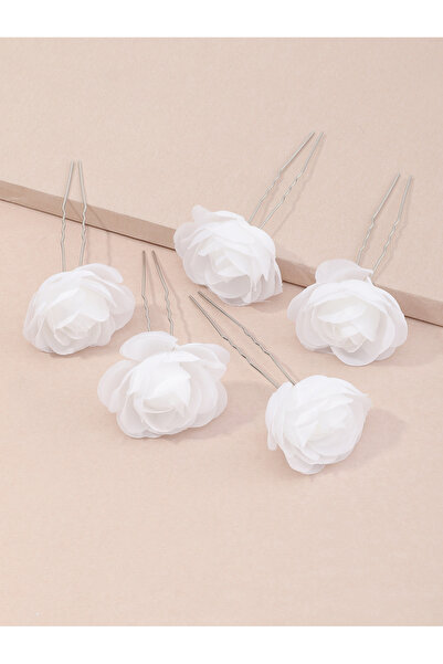 Take Two By Styli Set of 5 -Flower Hair Pins