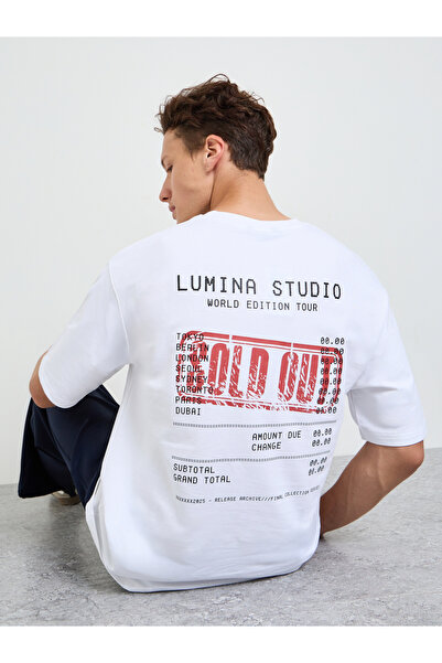 Styli Whaite Graphic Print Short Sleeves Oversized T-Shirt