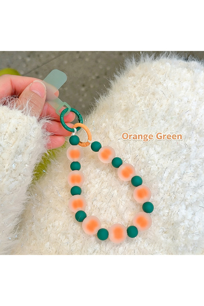 Choice1 7 Contrasting Color Big Colored Beads Cell Phone Chain Colorful Phone...