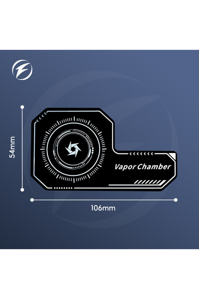 Choice3 A New Cell Phone Cooler Plate Radiator Magnetic Radiating Sticker for...