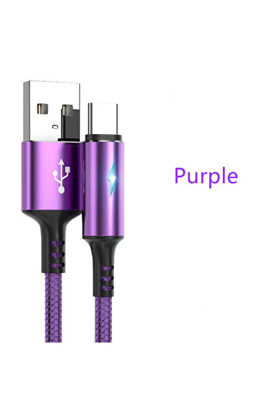 choice2 2m purple NNBILI 5A Super Fast Charging Cable USB Type C Cable USB C ...