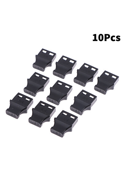 Choice1 10Pcs Soft USB Port Anti Dust Plug With Convenient Handle Durable Typ...