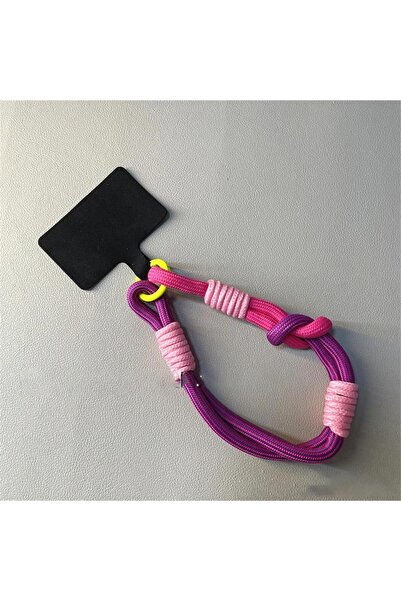 Choice purple Korean Mobile Phone PLR Knot Portable Anti-loss Hand Bracelet C...